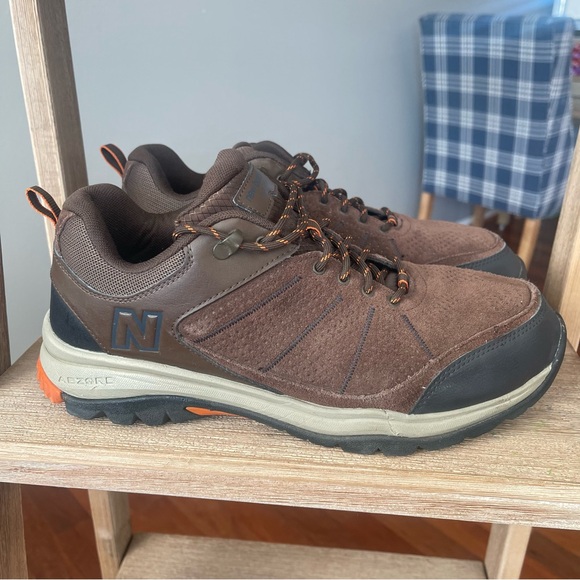 New Balance Shoes Mens 11.5 US Brown Trail Walking Sneakers 1201V1ABZORB Hiking - Picture 3 of 9